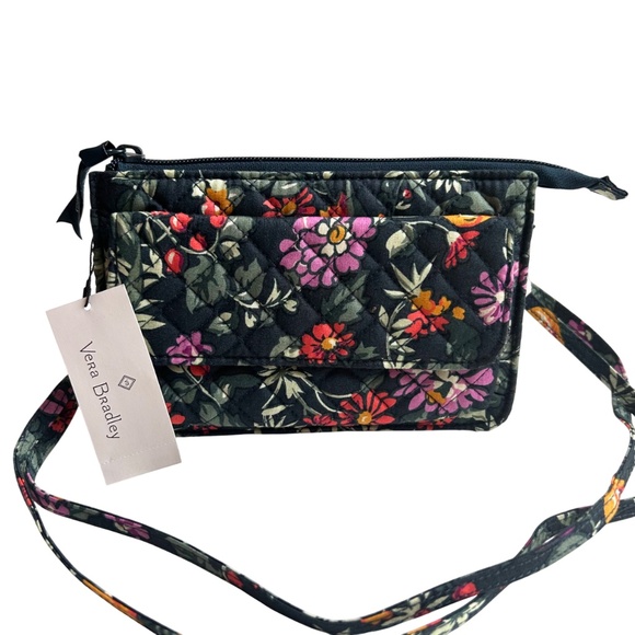 NWT Vera Bradley RFID Wallet Crossbody Bag - Picture 1 of 12